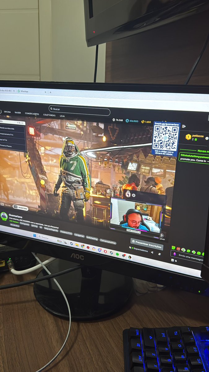 kick.com/gusmariano livezinha