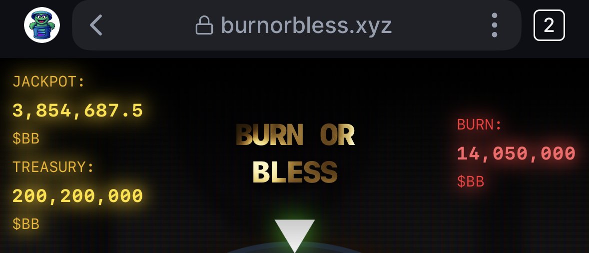 BPredict's tweet image. People draining our JACKPOT pool right now 😭

But we burnt 1,4% supply in 10h since the launch