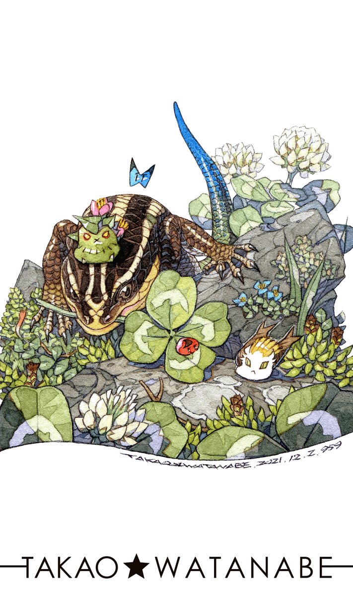 「『君にプレゼント』」|渡辺孝夫のイラスト