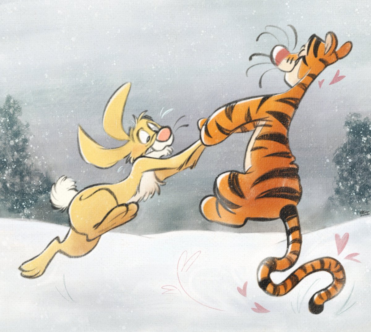 a wintry wonderland 🩶
#winniethepooh #rabger