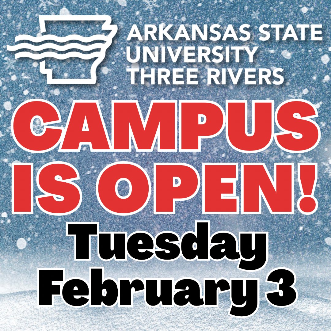Arkansas State University Three Rivers tweet media