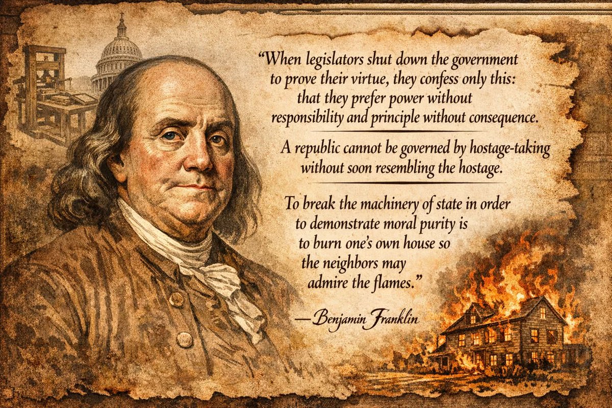 Benjamin Franklin - Probably 

#Republicans #DemocratsHateAmerica #TrumpIsUnfitForOffice #StrongerTogether #makeamericaunitedagain