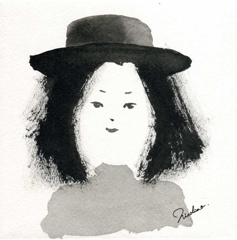 無題018 #水墨画 #墨絵 #ink #japanart #にっちも