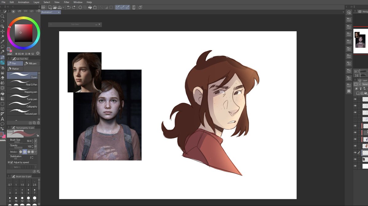 Luyyyyy__'s tweet photo. Rabisco da Ellie #TheLastofUs https://t.co/HLV1Iw7OjO