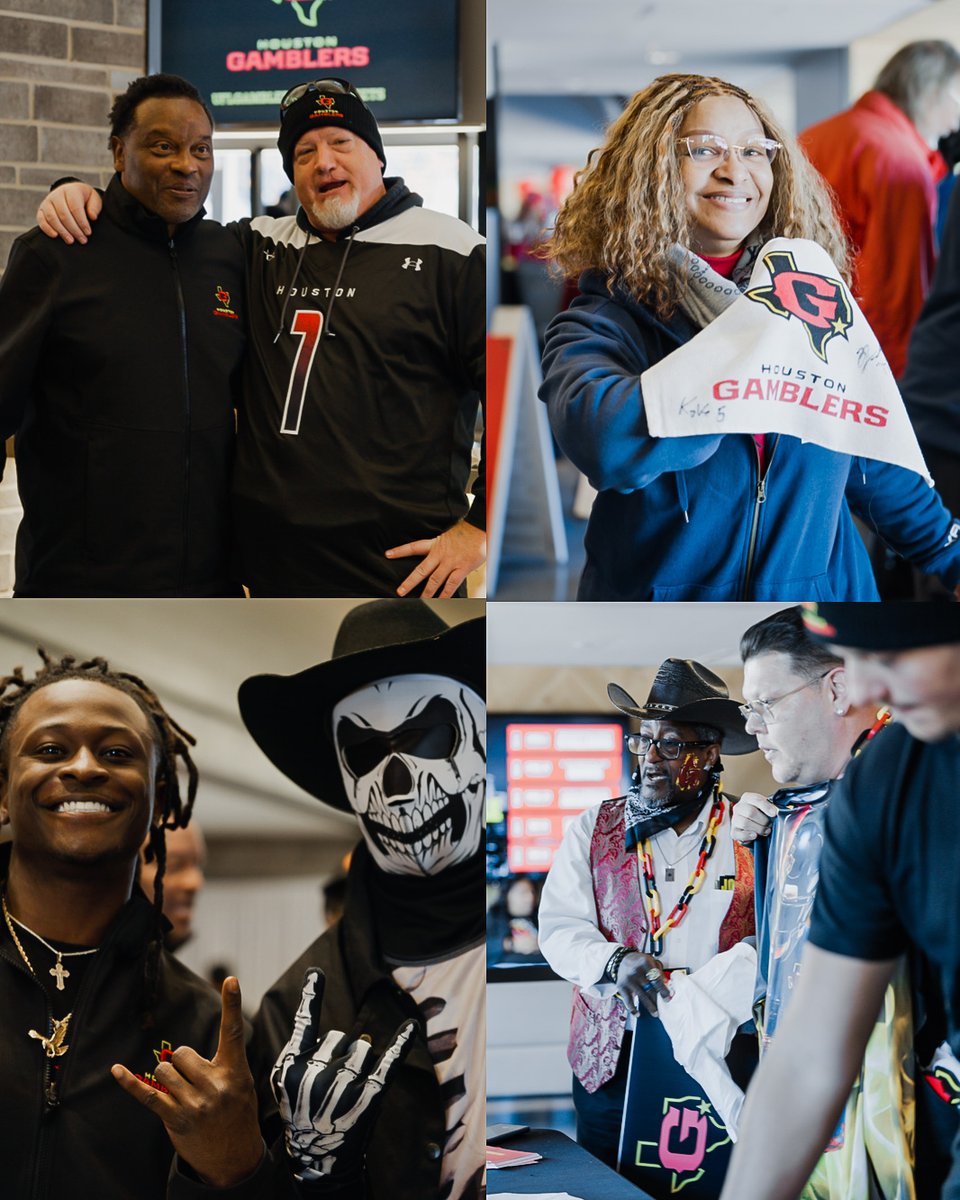 Houston Gamblers tweet media