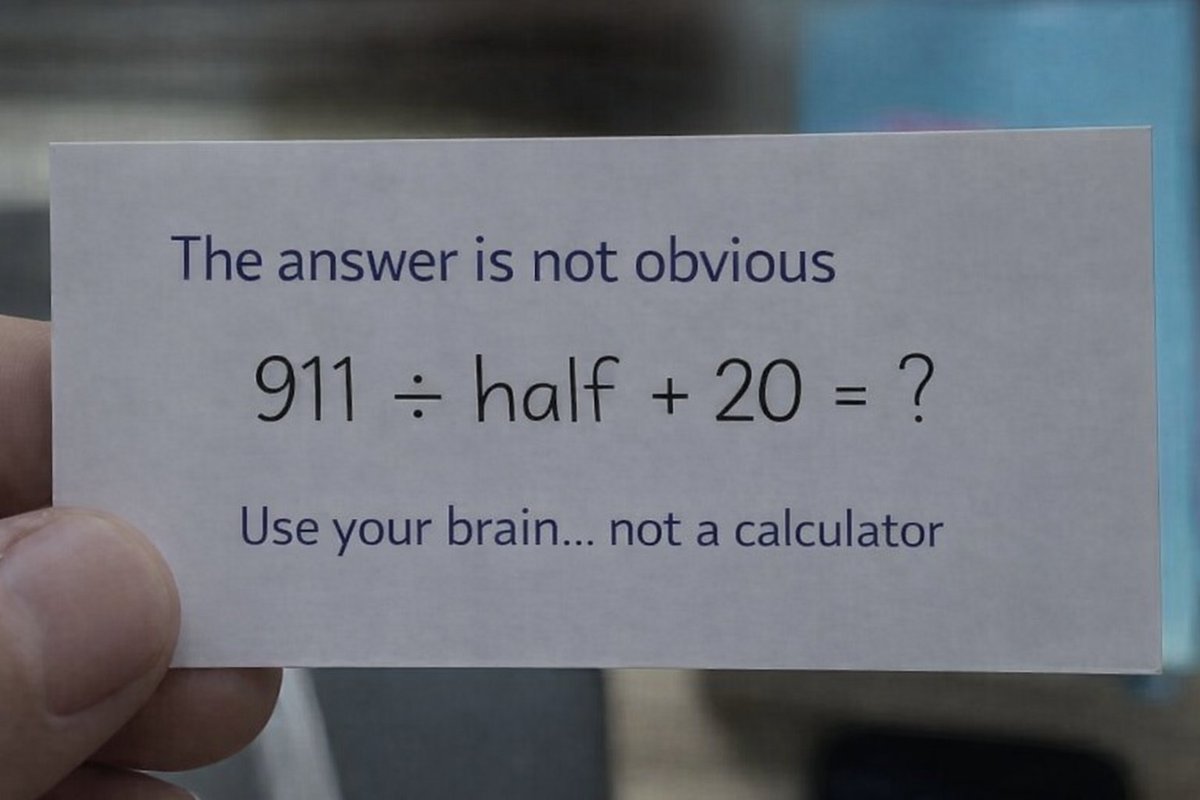 ryiku_hormas_'s tweet photo. The answer is not obvious… or is it? 🤔What do you think the answer is?
#VTuber #VTuberCommunity #BrainTeaser #Puzzle #ForYou #FYP #VTuberChat https://t.co/apvJIXKheG