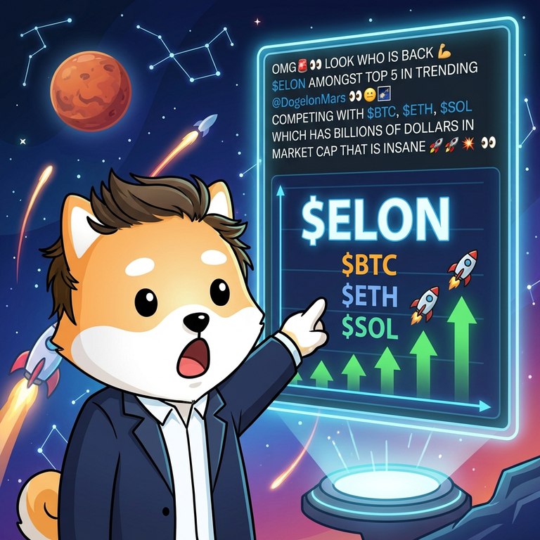 DogelonMarsAley's tweet photo. 😱 $ELON IS WONDERING | @DogelonMars https://t.co/M5EjbrisRq