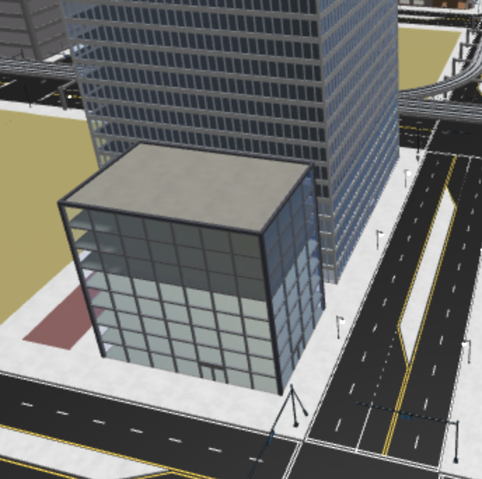 morseville's tweet photo. I forgot to say that downtown Sander City gained THREE new buildings last week in a recent update. #Roblox #RobloxDevs https://t.co/GNNFznEZxL