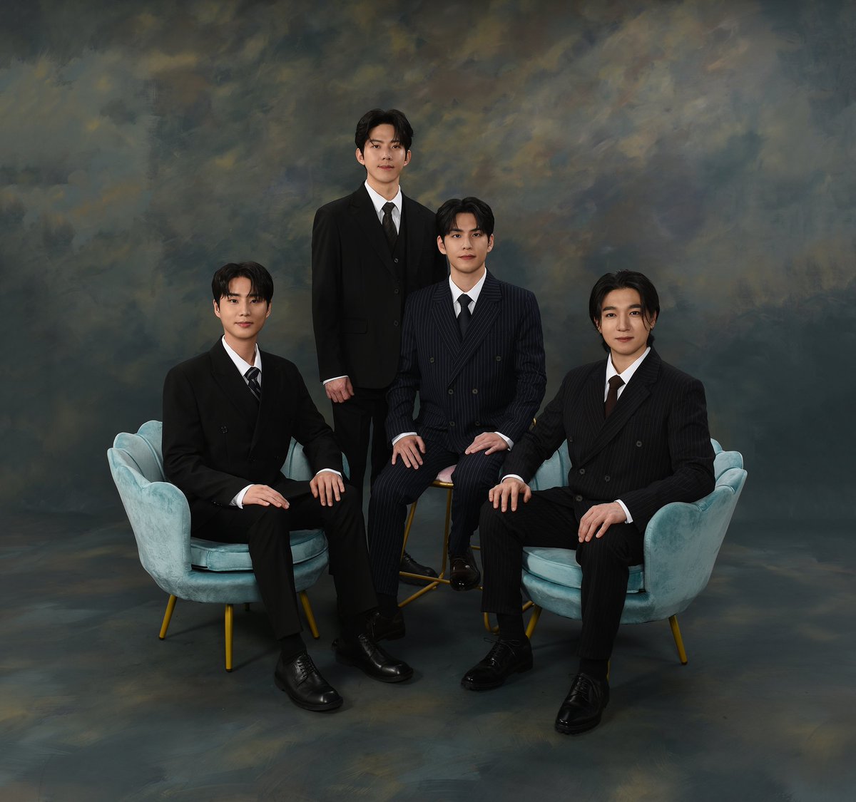 these photos sit at the same table