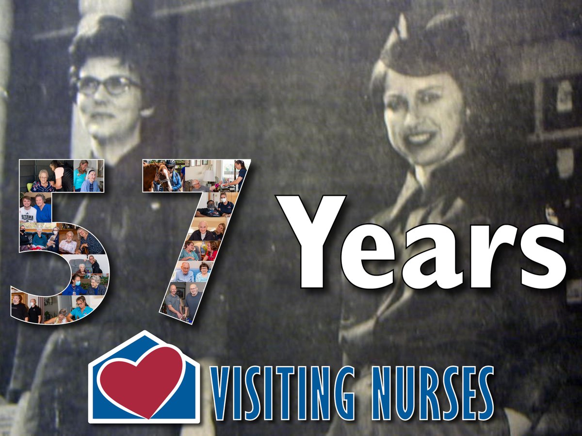 Douglas County Visiting Nurses Association is 57 years old today! That's an incredible 57 years of improving quality of life through compassionate, in-home patient care! Thank you to everyone who has contributed to VNA's 57 years of serving the community, with many more to come!