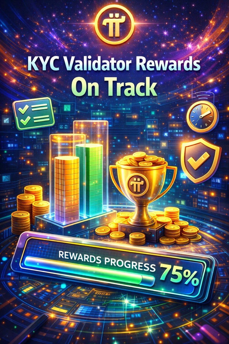 Flexl0y's tweet photo. KYC Validator rewards are on track ✅
Every validation counts. Every effort matters 💪

How many users have you validated so far?
Drop your number below 👇

#PiNetwork #KYCValidator #PiPioneers #ValidatorRewards #MainnetJourney #CryptoCommunity https://t.co/OvevSKIEkj