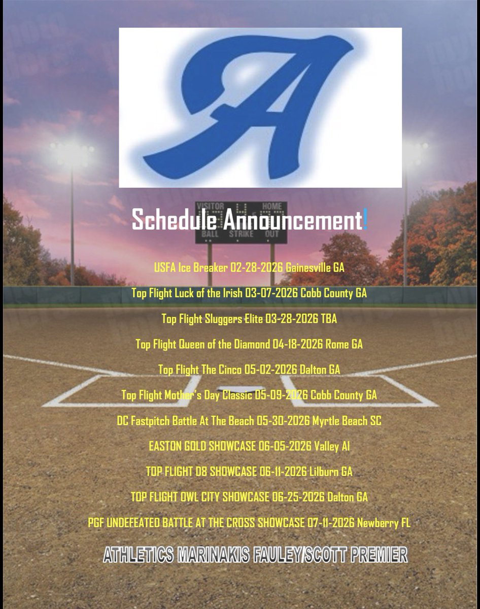 Athletics Fauley/Scott Premier tweet media