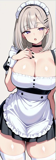 けしからんメイドさんだなぁ〜 