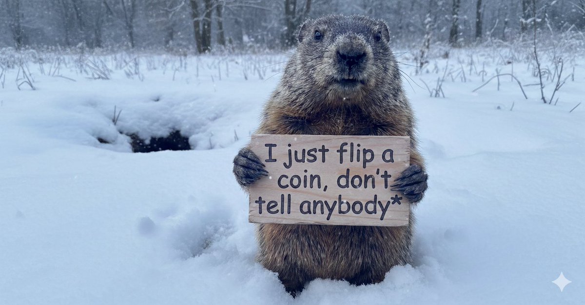 Happy #GroundhogsDay 

#Spike #DogHumor #Winter