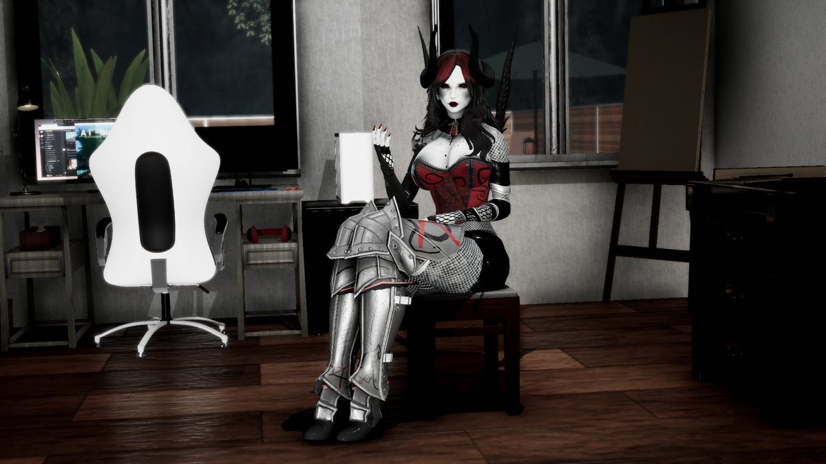 Hello dear humans, this time Set my house's lounge 7  #HS #HS2 #HoneySelect #HoneySelect2 #OC #ハニーセレクト2 #StudioNeoV2 #sadako #Slenderwoman #creature #monstergirl #Monster #female #House #creepypasta