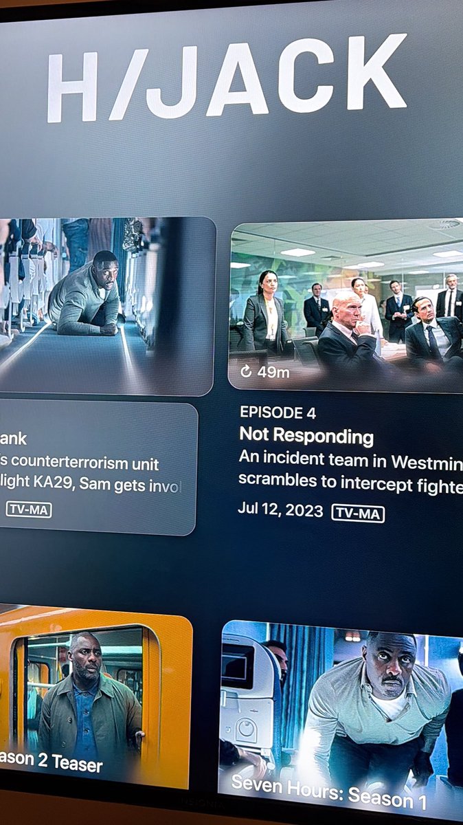 hallisacoolguy's tweet photo. Been watching this show on Apple TV called H/JACK with Idris Elba… it’s so fucking good. https://t.co/XibNk3SpLt