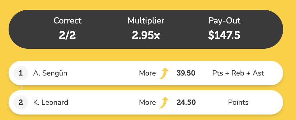 15 credits for everyone! Code is active now

Code: PROPWIN22

 