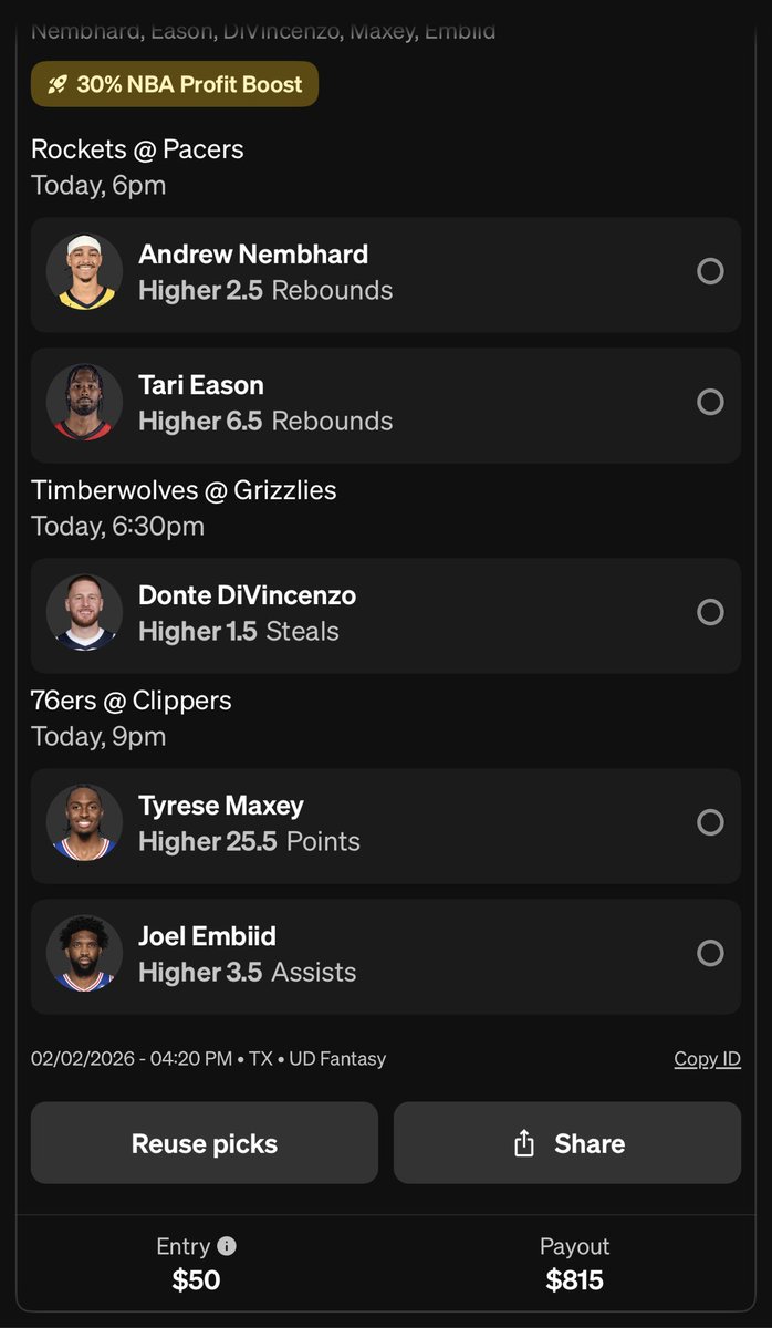 ThousandBandSam's tweet photo. @jmspubes #nba #picks #Gambling𝕏 https://t.co/Eh2QEKPJoF