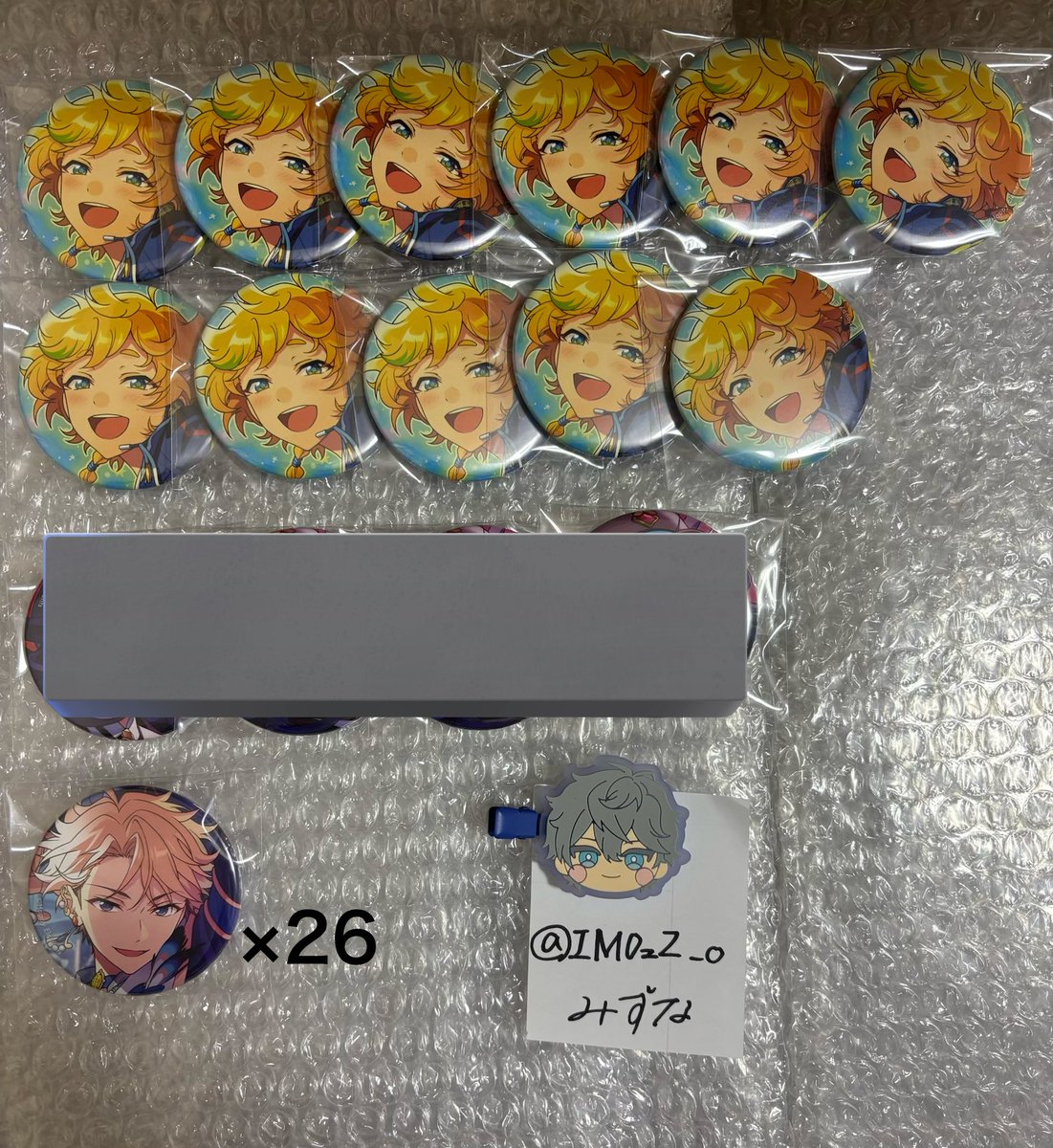 IM0zZ_o's tweet photo. 【交換、譲渡】
あんスタ　コレクション缶バッジ コレ缶 2025oct缶

求)i泉＞21’sum c泉＞c泉＞定価＋送料

譲)画像
　歌詞カード ¥100/枚
　↪︎缶バッジの交換合わせての場合無償でお付け致します。お申し付けください。

i↔︎c◎
比率違い◎

検索からでもお気軽にお声がけください。 https://t.co/L5cJxvkyDR