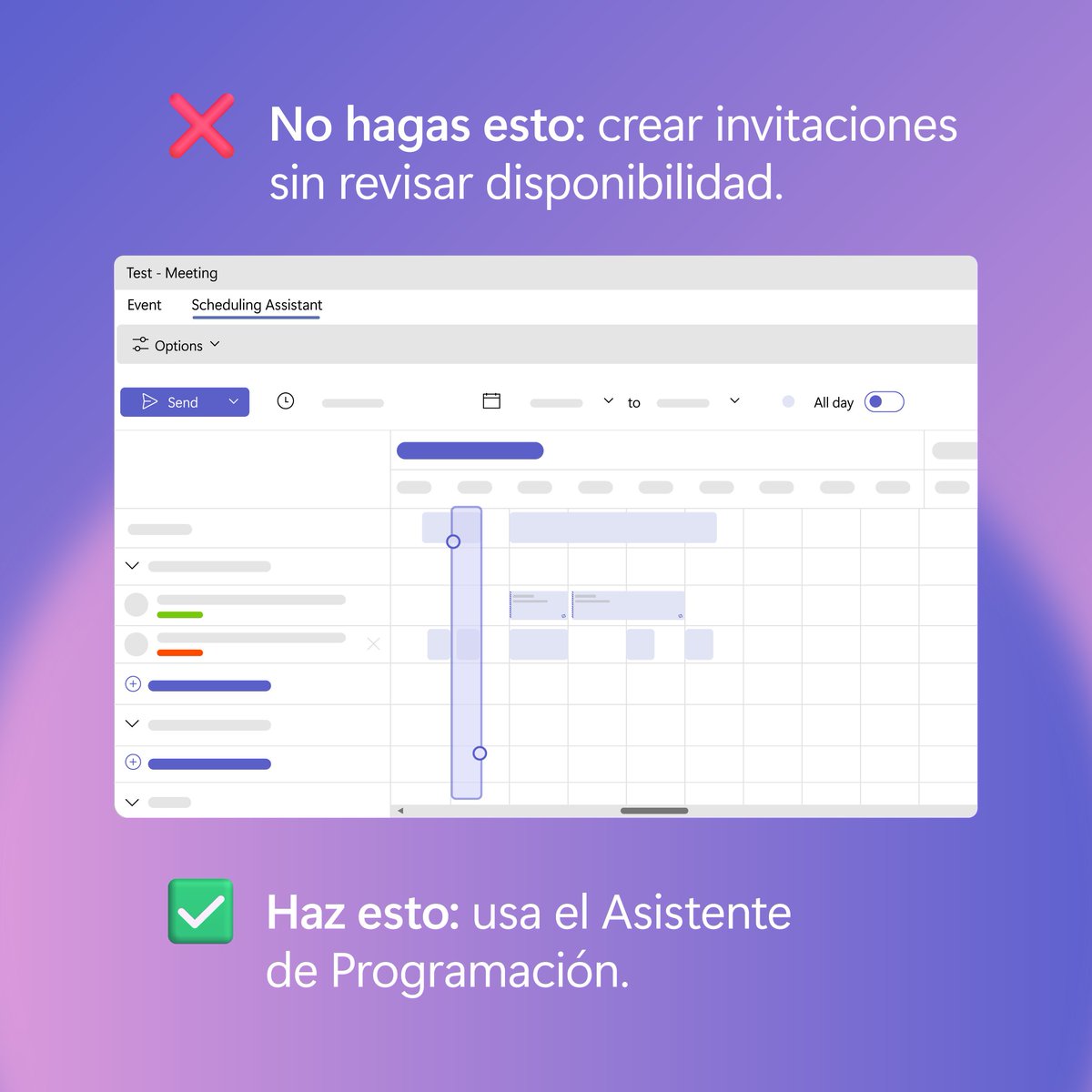 MicrosoftLatam's tweet photo. Aprende lo que sí y lo que no. 

¡Únete hoy! 🤌 #MicrosoftTeams https://t.co/uVFioRU2Wi