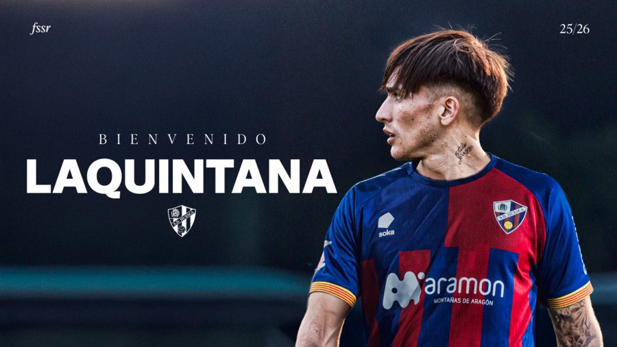 Ignacio Laquintana fue presentado como nuevo jugador del Huesca.

El extremo de 27 años llega a préstamo con opción de compra desde Bragantino. 

Llega a un club que está peleando el descenso en la segunda división de España.