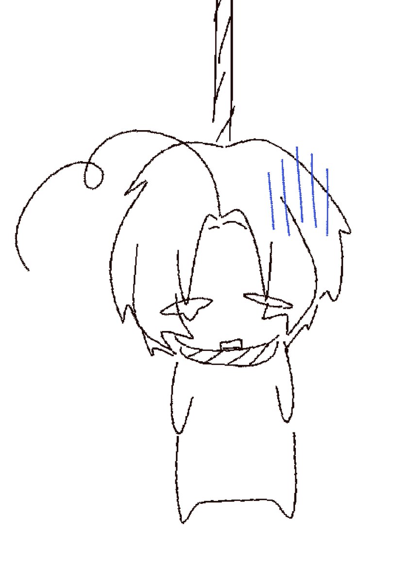 zetsuboushaberu's tweet image. i was upset so i drew canada sad  and killing himself