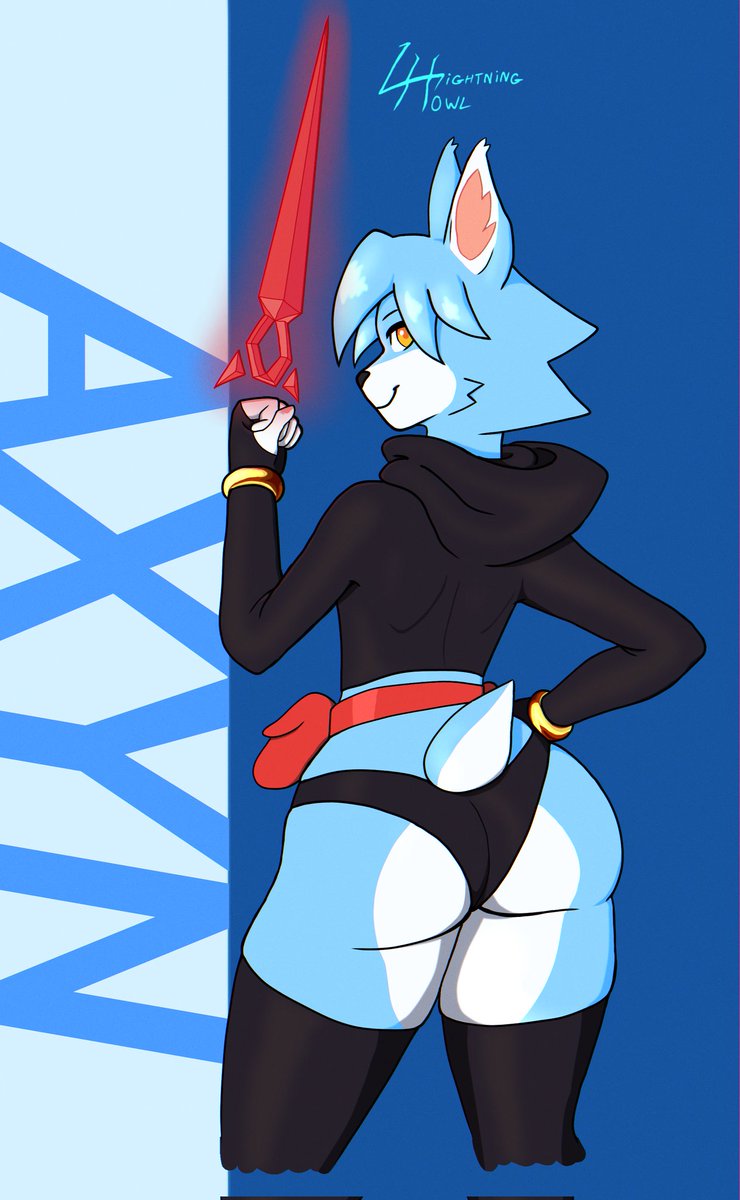 LightningHowl's tweet photo. Axyn, Femboy of Schmovement (From Axyn Adventure by @ShinlalalaJ)

#furry #furryartwork https://t.co/I1i0WktVN8