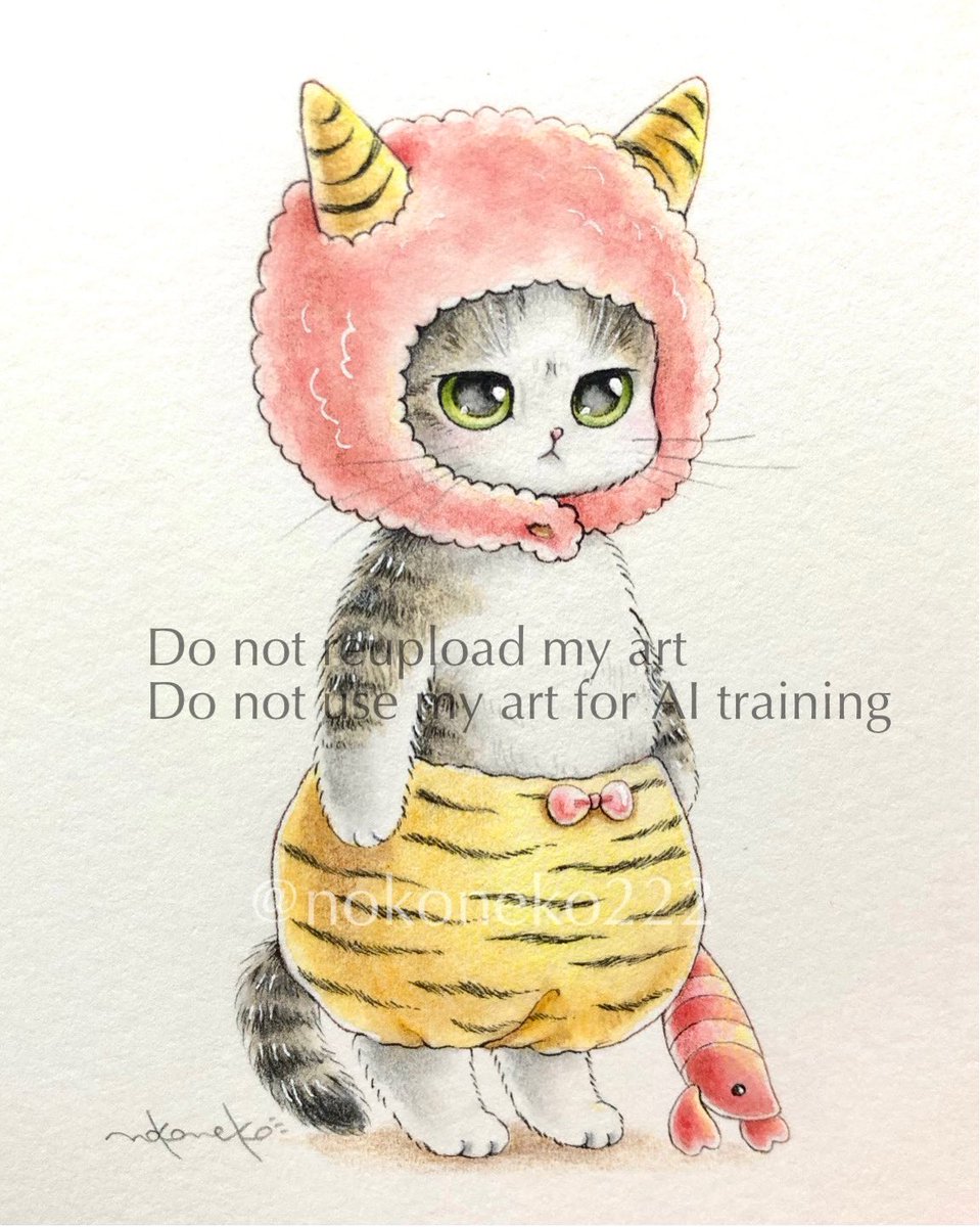のこねこ🐾ねこ絵描き tweet media