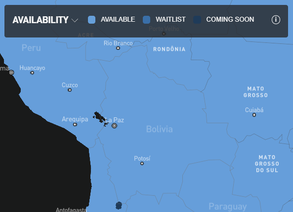 Starlink’s high-speed, low-latency internet is now available in Bolivia! 🛰️🇧🇴❤️ → starlink.com/bolivia