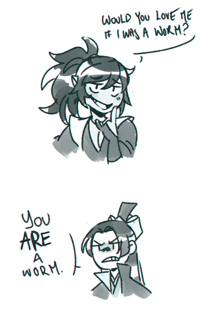 fuxuejiangzai's tweet photo. request 136: Xue Yang asking The Worm Question (dialog is almost verbatim in the request)
you just can't win against this guy
#songxue #yicity https://t.co/itigfE6W2O