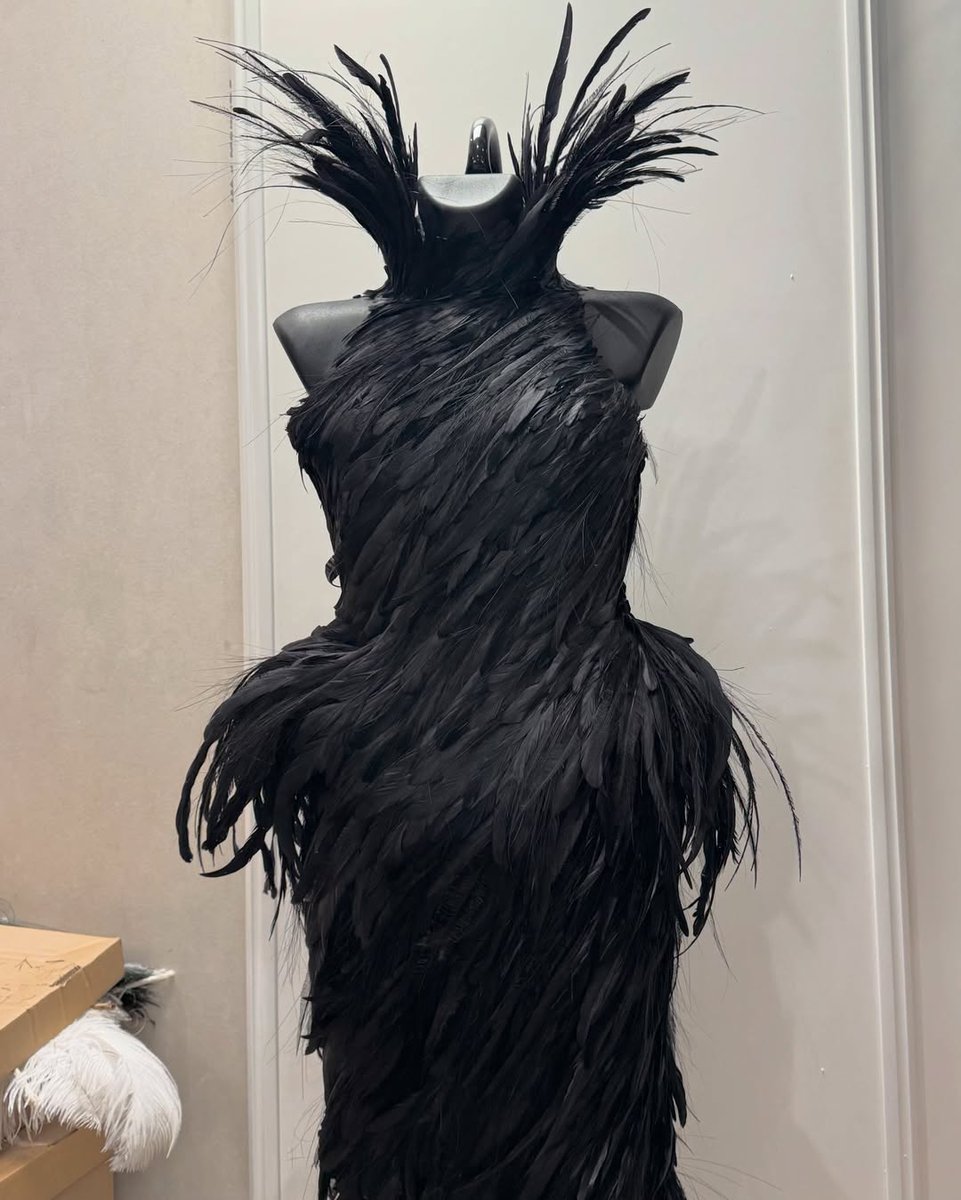 LGMonsterBlog's tweet photo. Matières Fécales dio un vistazo a la creación del vestido que Lady Gaga lució en los #Grammys y agradeció a la artista vía Instagram:

“La intrépida Lady Gaga con una pieza personalizada para los Grammy. Gracias, Gaga, por tu confianza. Gracias a nuestro increíble equipo de pequeños monstruos. No tenemos los mismos recursos que las grandes casas, pero tenemos un espíritu desbordante. Esperamos inspirar a las marcas independientes y a los talentos emergentes a no rendirse nunca y a mantenerse fieles a sí mismos en un entorno tan complejo como el de la moda. Su arte es el verdadero motor que impulsa toda esta industria”.