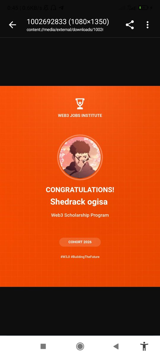 Crypt_Saint7's tweet photo. I got in y'all ! I'll be building in public and I'll do everything I can to carry my audience along https://t.co/k5gO6FetDj