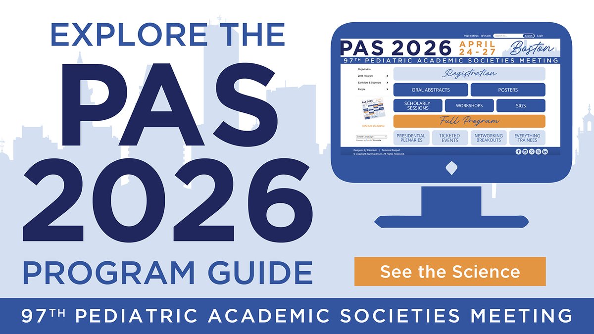 Pediatric Academic Societies tweet media