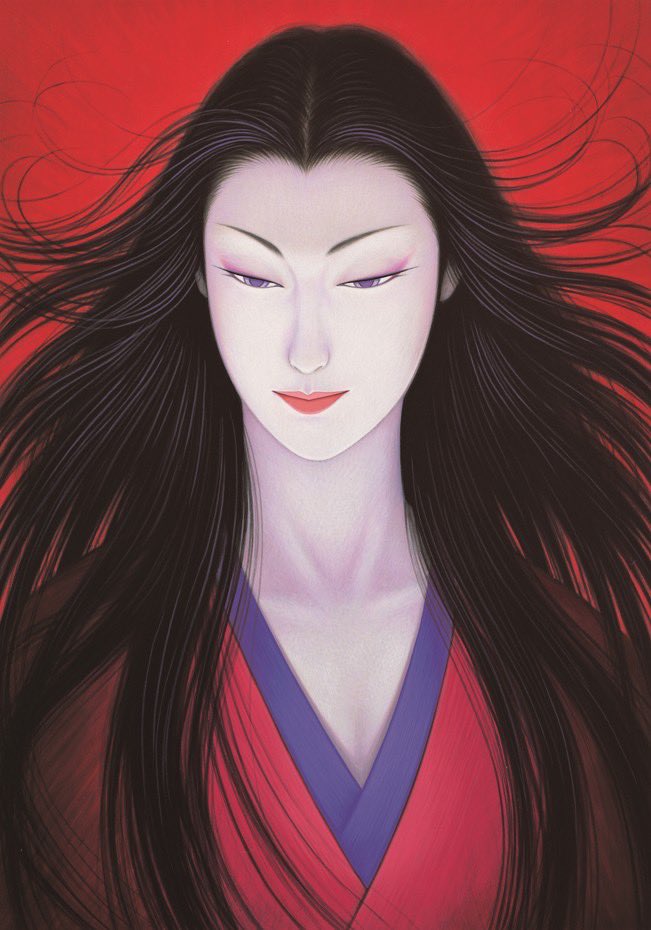 tsuruta_bijinga's tweet image. 燃えるような赤、鋭い眼差し、張りつめた空気。

この情念は、追い出すべき鬼でしょうか。
それとも、内に棲まわせるべきものなのでしょうか――。

ー赤い情念ー

#節分