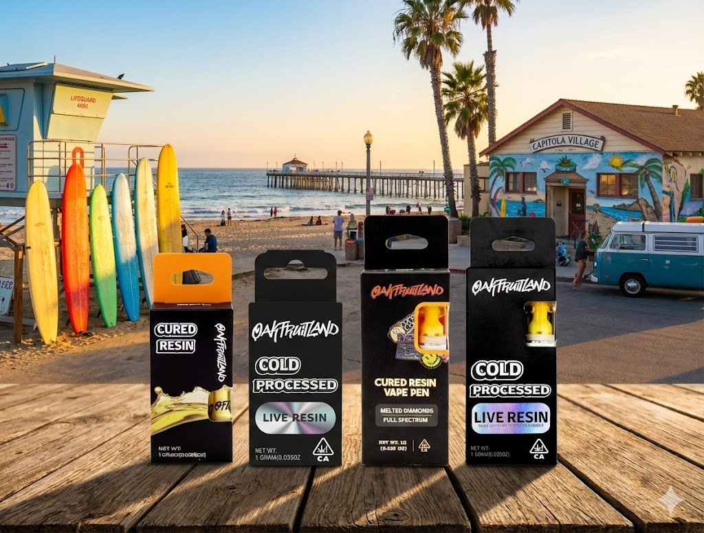 Capitolaclub's tweet photo. Sun out, terps up in Capitola ☀️🌴
“Oakfruitland is #California’s #1 #CuredResin All-In-One” and it hits different by the beach.
Now showcasing our fan-favorite Cured Resin AIOs alongside the OG classics with our Live Resin vape pens 💨
📍 #Capitola Cannabis Club by OFL
🕙 Open daily 10 AM – 8:30 PM
Swing through, level up your sesh, and keep it coastal 🌊
#Capitola #CapitolaVillage #Oakfruitland #CuredResin #LiveResin #AllInOneVape #CaliforniaCannabis #ShopLocal #AIO
