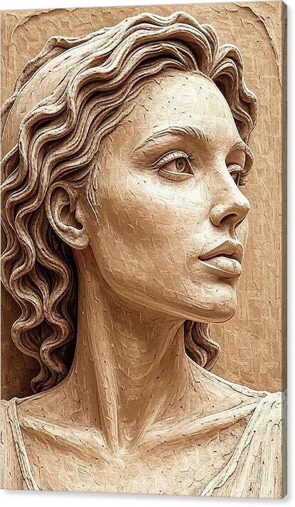 CorbinHenry's tweet photo. "🚨 Flash Sale! 'Terra Contemplation Echo of Antiquity' 24x36 canvas now $179 (was $358)—just 25 remaining! Timeless terracotta relief vibes for your walls. https://t.co/wghqMRZ6Bx #WallArt #SculpturalArt https://t.co/vtS87lp7Wf