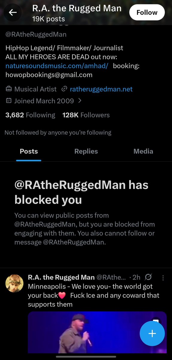 jim67122287414's tweet image. Look at this little soft ass sheep loves the block button when someone calls out his stupidity did same on IG #ratheruggedman #soft #ICE #sheep #boogeyman #rap #hiphop