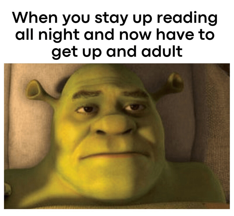 👎 on being an adult. I'd rather be reading.

ilovevampirenovels.com

#idratherbereading #readerproblems #beinganadultsucks