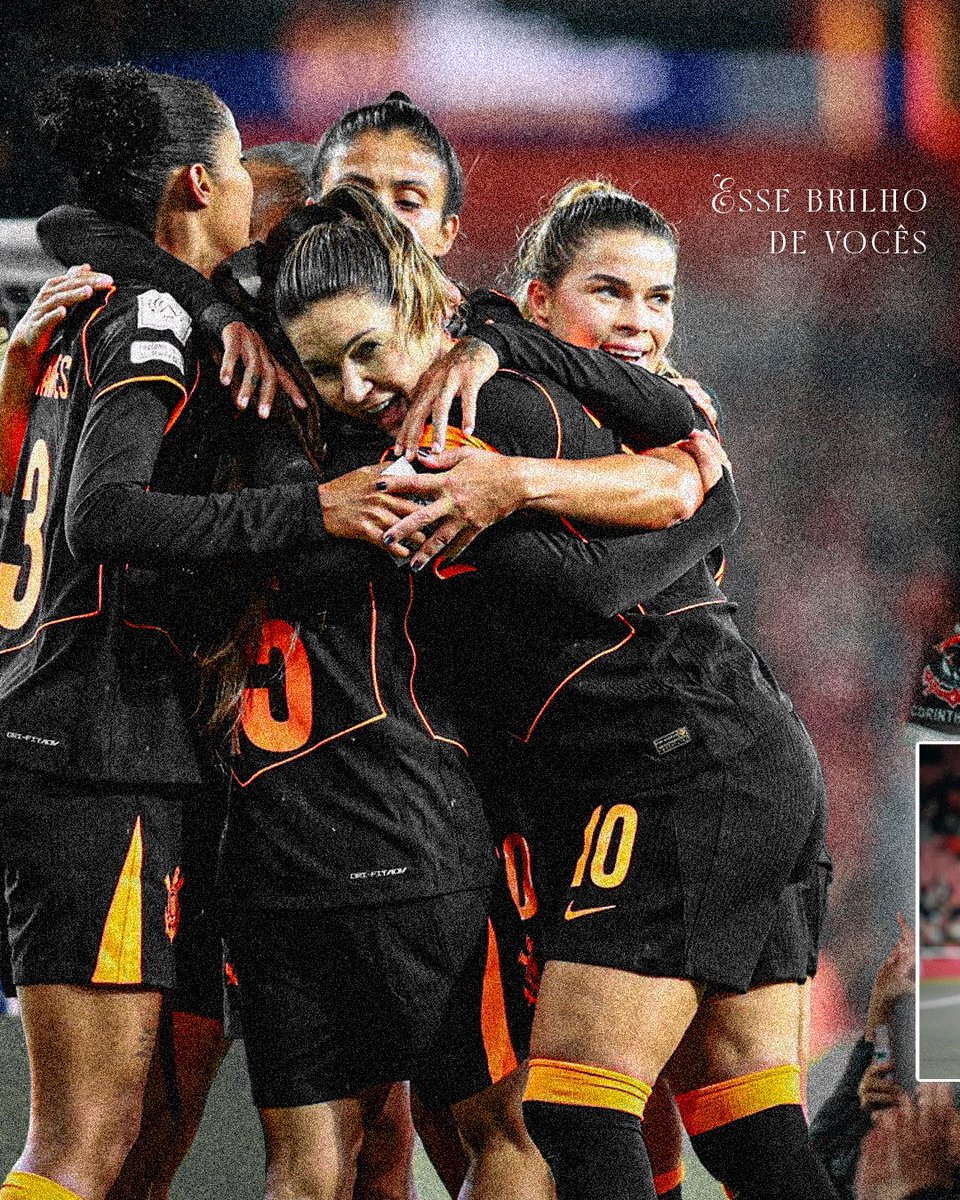 asbrabas's tweet photo. 🎶 Com certeza nada apagará
Esse brilho de vocês
Carinho dedicado a nós 🎶

#BrabasInLondon
#VaiCorinthians https://t.co/3bO9wVYVaU