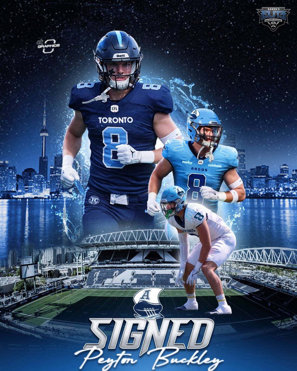 𝐏𝐞𝐲𝐭𝐨𝐧 𝐁𝐮𝐜𝐤𝐥𝐞𝐲—𝓢𝓲𝓰𝓷𝓮𝓭 
𝐂𝐅𝐋—𝐓𝐨𝐫𝐨𝐧𝐭𝐨 𝐀𝐫𝐠𝐨𝐧𝐚𝐮𝐭𝐬 🇨🇦
<a href="/AugieFB/">Augustana Football</a> <a href="/CFL/">CFL</a> <a href="/TorontoArgos/">Toronto Argonauts</a>