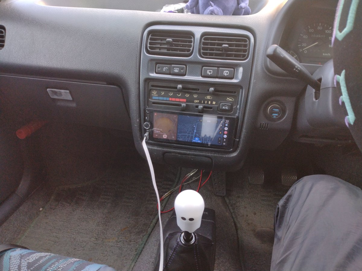 VobMerlin's tweet image. ディスプレイオーディオ
ジャストフィット過ぎて気持ちいい！