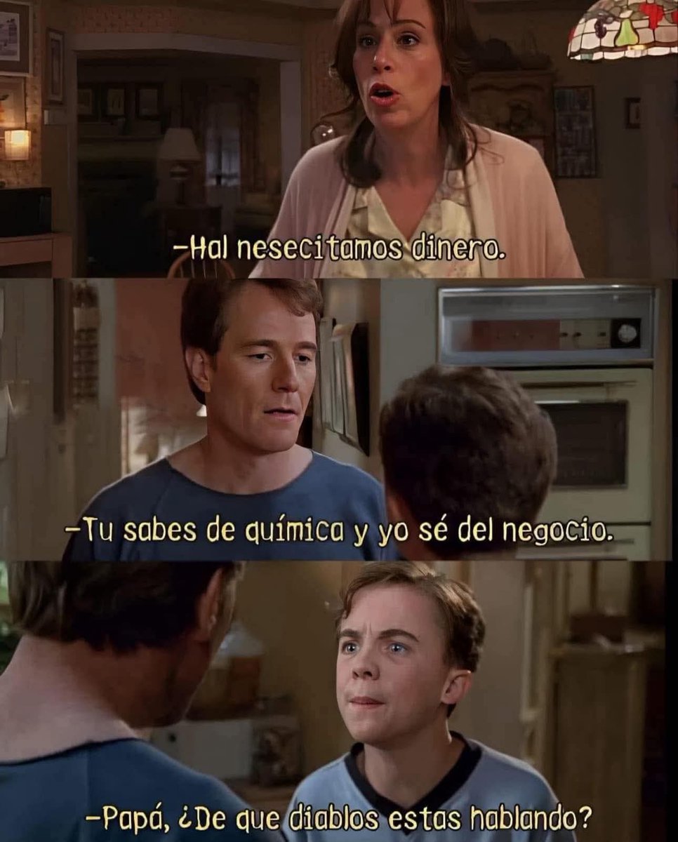 Otra vez se mezclaron los programas 😂 😂 
#MalcolmInTheMiddle #BreakingBad