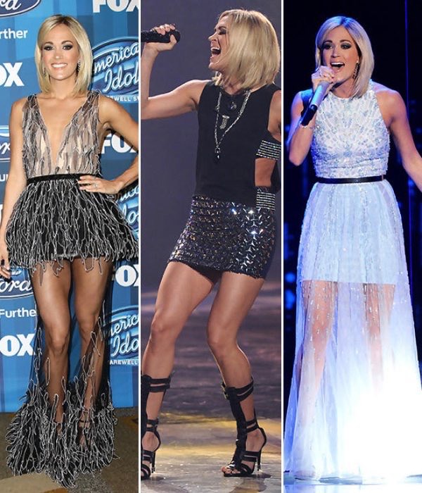carrieunderwood's tweet photo. Just checking in from the 2016 #IDOL finale since I hear that’s what we’re doing now. ☺️ But also check out @AmericanIdol tonight. #CUonIDOL https://t.co/jWuNxir6ZX