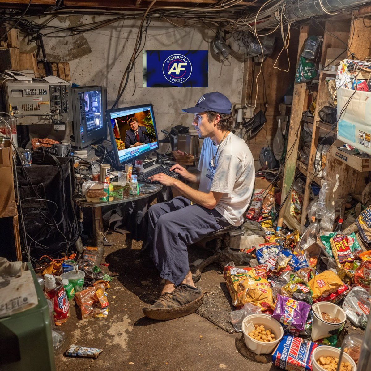 RTSG_Main's tweet photo. This is the average Groyper defending Epstein. https://t.co/Ml7d5EZCqB