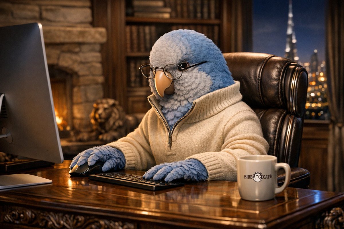 Green or red, the Birb work doesn't stop. 🛠️💪 

$BIRB is building, refining, and thinking long-term. 🚀 

Appreciate everyone riding with us. 🦜 #Birb