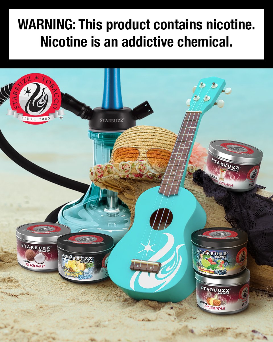 #Hookah flavors you can turn to when you feel the urge to take an early island vacation. 🏝️🥥🍍

Seek that vacation-inspired flavor from your favorite #smoke shop or shop online at ShopStarbuzz.com.

#shisha #theultimatehookahexperience #narguile