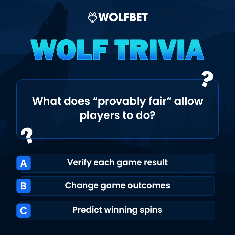 Pick the correct answer for a chance to win a bonus code 💵

RT - Like - Follow

Must comment your 🐺 username!