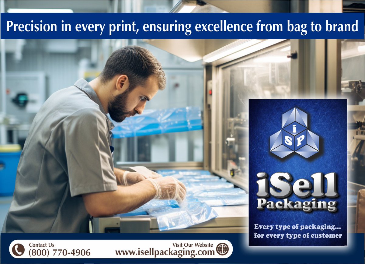 iSellpackaging's tweet image. 𝗶𝘀𝗲𝗹𝗹𝗽𝗮𝗰𝗸𝗮𝗴𝗶𝗻𝗴: Your One-Stop Solution for Custom Printing on Quality Plastic Bags and More!

Need plastic bags with handles or your logo beautifully printed? Look no further!

Visit isellpackaging.com/custom-wholesa…
.
.
#iSellPackaging #CustomPackaging #CustomPrintedBags