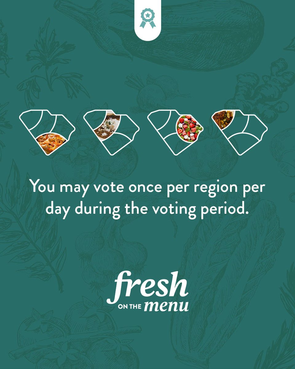 Fresh on the Menu tweet media