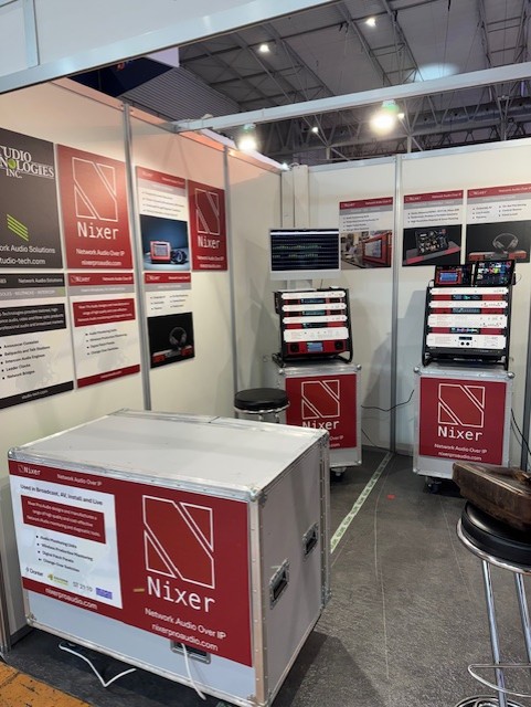 NixerProAudio's tweet photo. 𝗔𝗻𝘁𝗶𝗰𝗶𝗽𝗮𝘁𝗶𝗼𝗻 𝗶𝘀 𝗯𝘂𝗶𝗹𝗱𝗶𝗻𝗴! We can't wait to welcome visitors to our 𝘀𝘁𝗮𝗻𝗱 𝟰𝗞𝟴𝟬𝟬 (Broadcast AV Zone) at @ISE_Show and show off our latest audio monitoring and diagnostic tools for Dante, MilanTM, Ravenna/AES67 and ST 2110 networks.
#ISE2026 #ProAV https://t.co/tAZFA7eYof